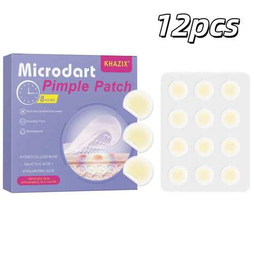 Microdart Pimple Patch Kit – 36 Dissolving Microneedle Patches for Deep Blemishes