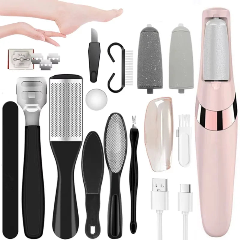 Deluxe Electric Pedicure Spa Kit – Salon-Smooth Feet at Home